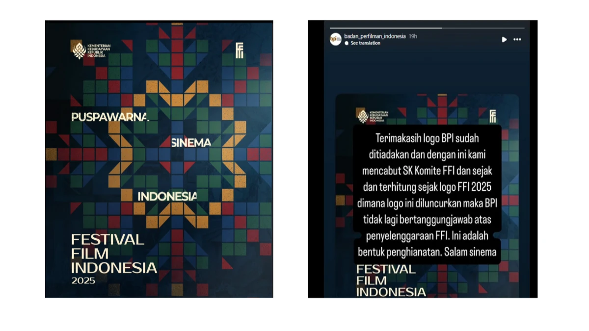 Menjelang FFI 2025, Dunia Perfilman Indonesia Diwarnai Polemik Antara BPI dan Komite FFI