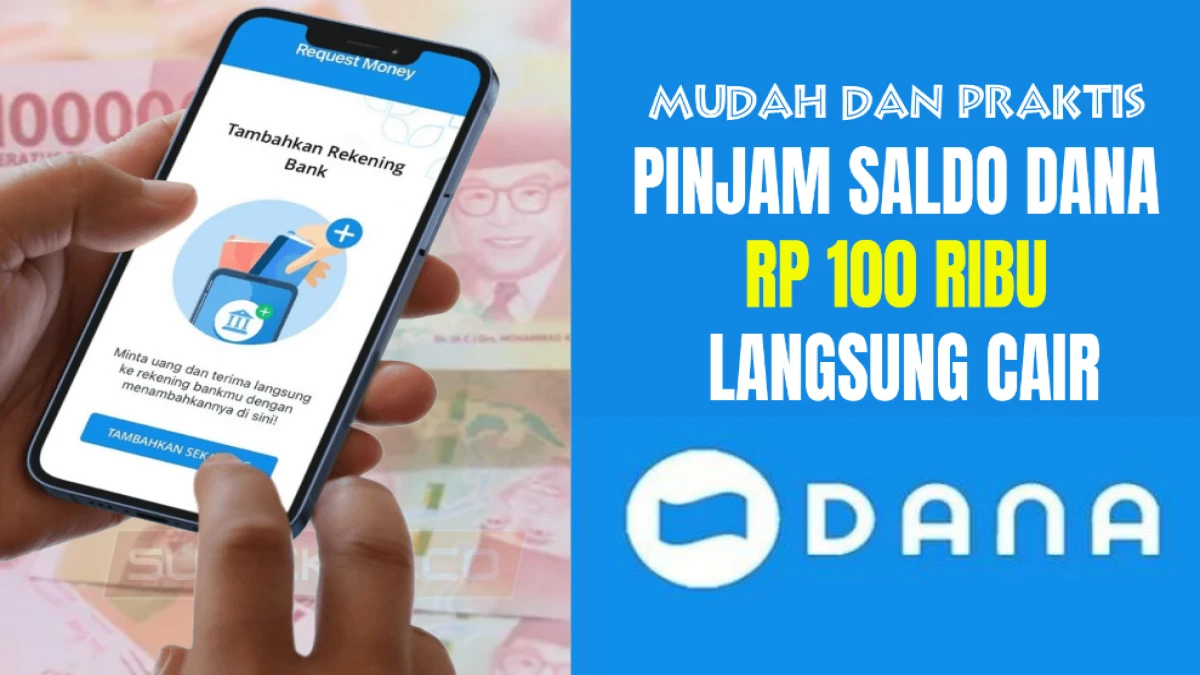Pinjaman Online Saldo DANA Rp100 Ribu Tanpa KTP: Solusi Cepat di Saat Mendesak