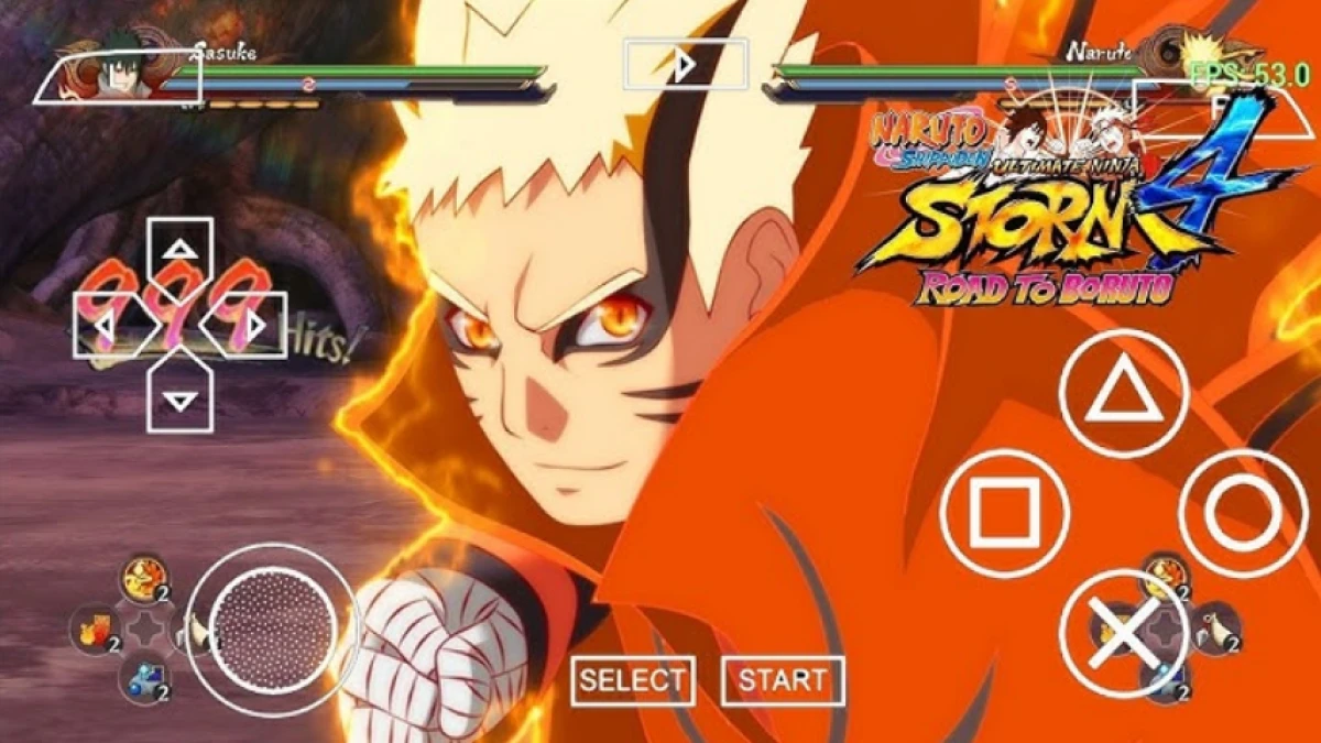 10 Game Naruto Mod PPSSPP Ukuran Kecil dan Ringan di Android