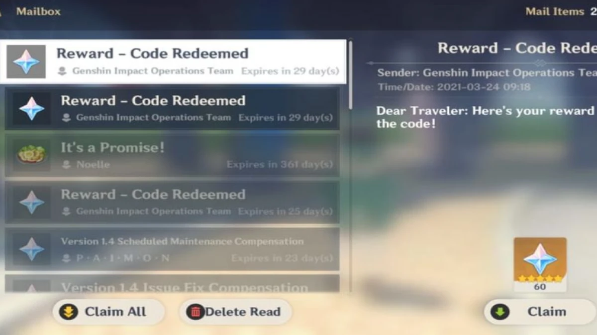 Kode Redeem Genshin Impact Hari Ini 19 Juni 2025, Buruan Klaim Sebelum Kodenya Hangus!