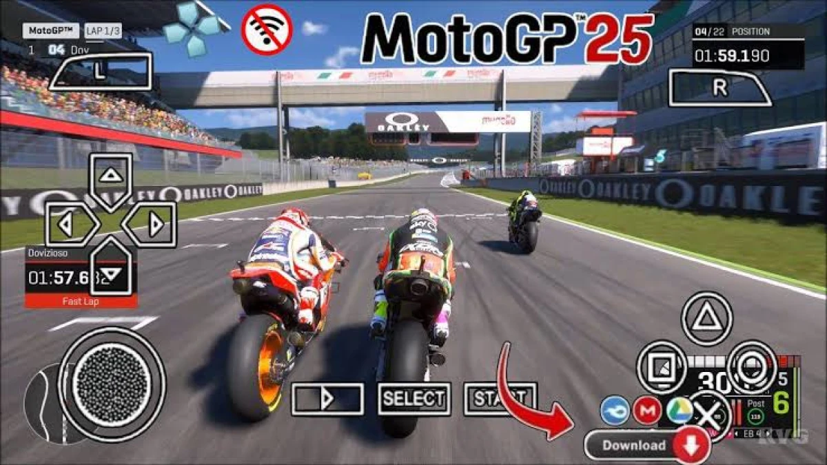 Link Download MotoGP 25 PSP ISO Highly Compressed 300MB – Full Update 2025!