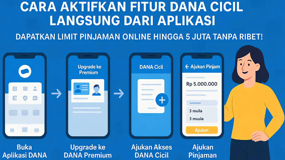 Cara Ajukan Pinjaman Dana Cicil Online dengan Aman Tanpa Bunga