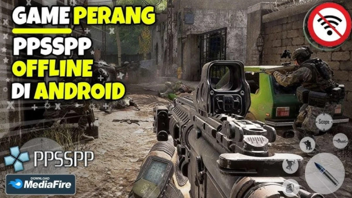 10 Game PPSSPP Petualangan Perang Terbaik Sepanjang Masa