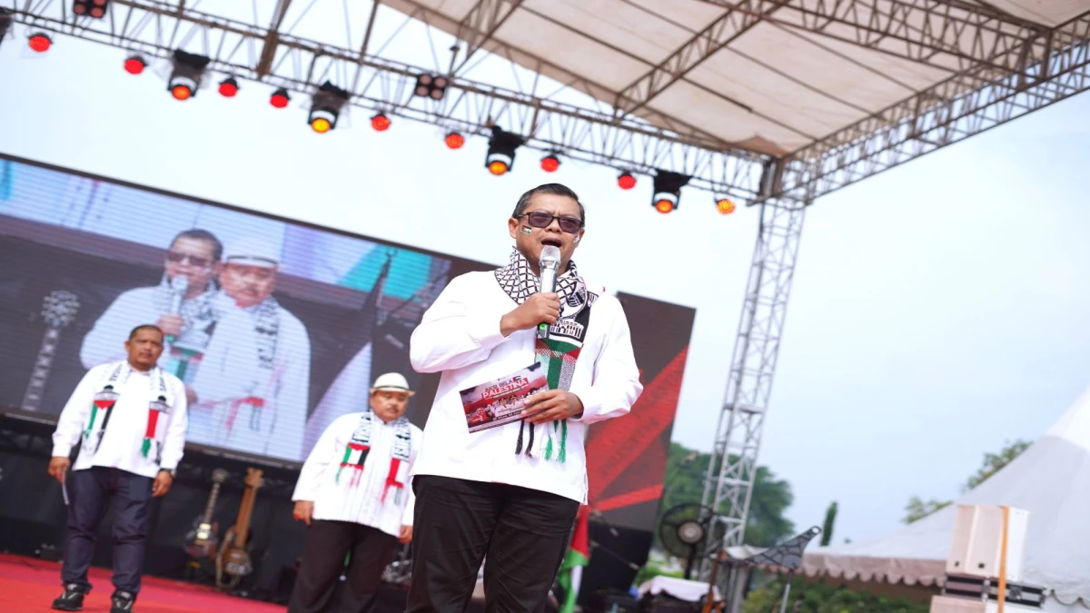 Wakil Bupati Subang Sampaikan Orasi Aksi Bela Palestina: Ini Soal Kemanusiaan