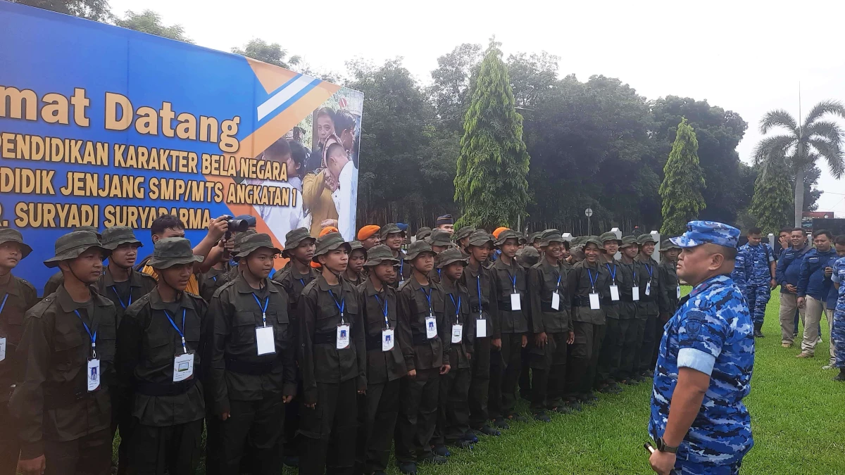 Pelajar Subang Masuk Barak Militer, Bentuk Generasi Disiplin, Tangguh dan Berintegritas