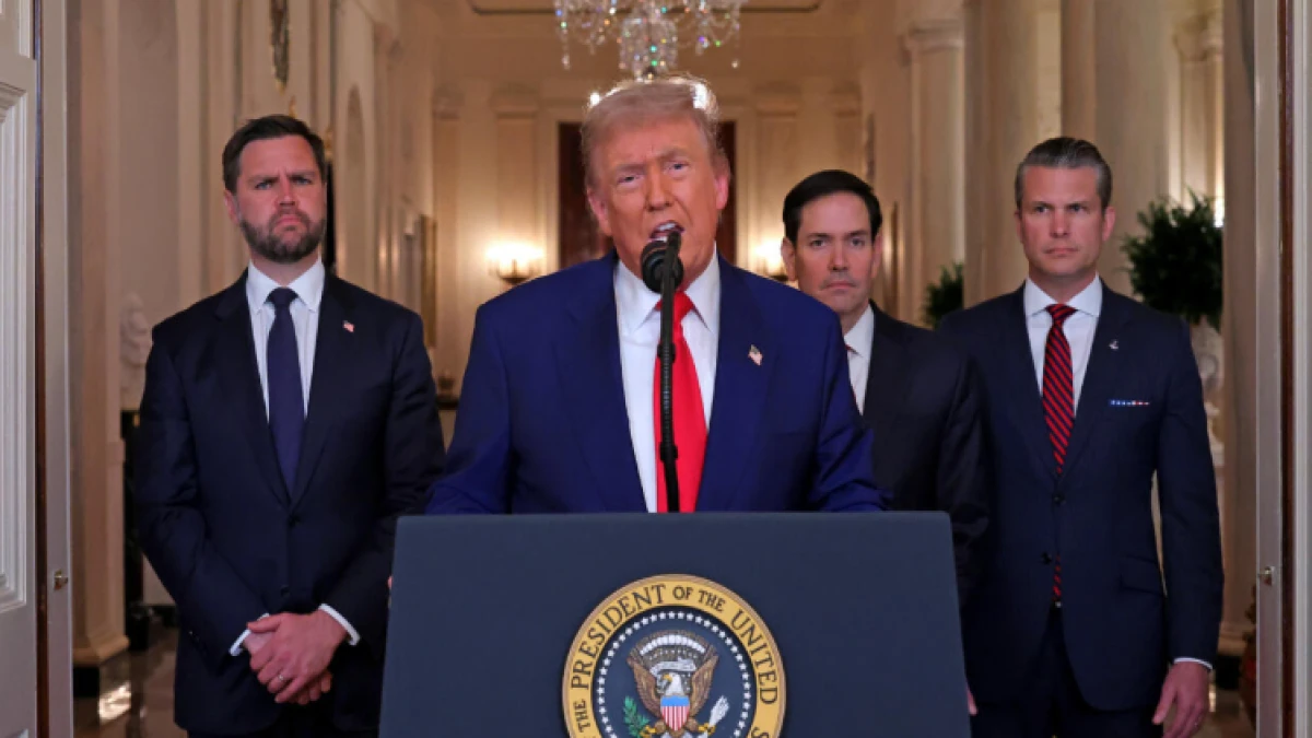 Donald Trump Umumkan Gencatan Senjata: Iran Bantah Konflik 12 Hari Selesai