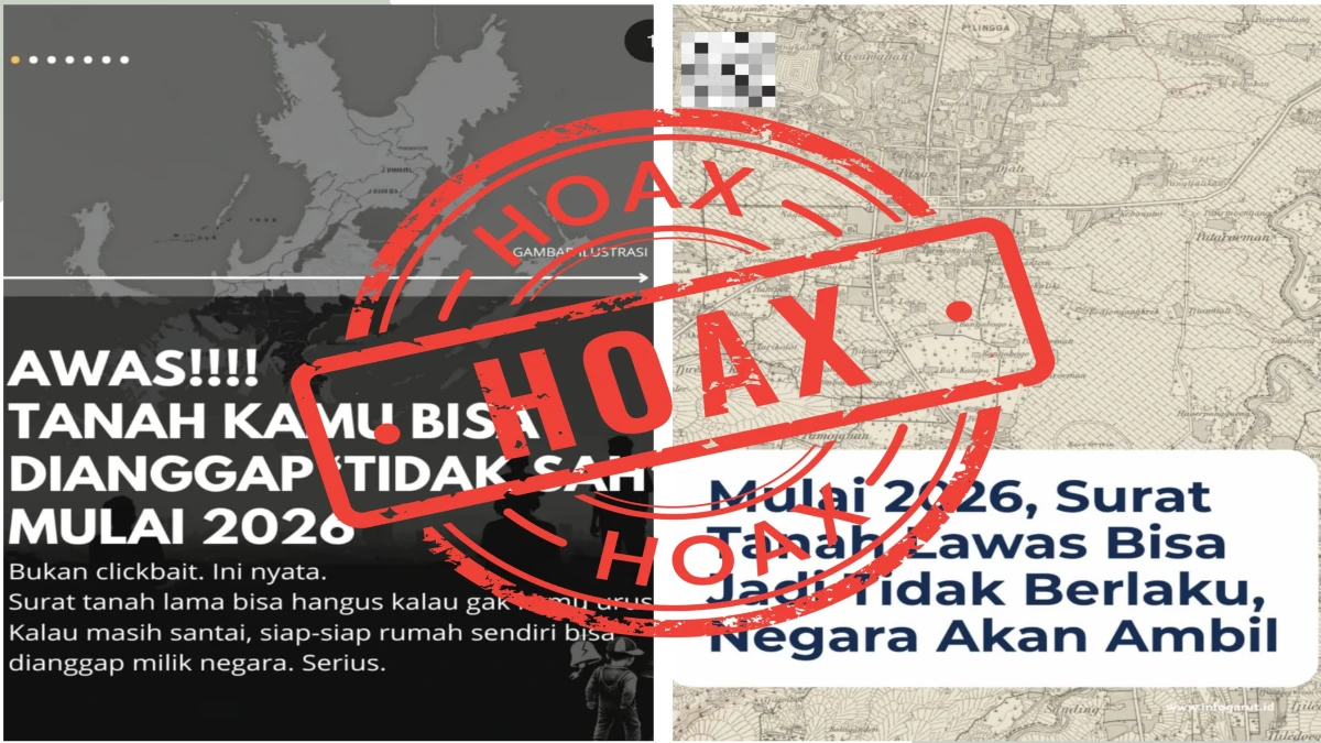 HOAX Tanah Tak Bersertipikat Diambil Negara, Dirjen PHPT: Negara Hadir untuk Melindungi Masyarakat