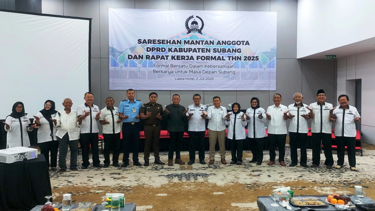 Sarasehan Mantan Anggota DPRD Subang dan Rapat Kerja Forum Mantan Anggota Legislatif