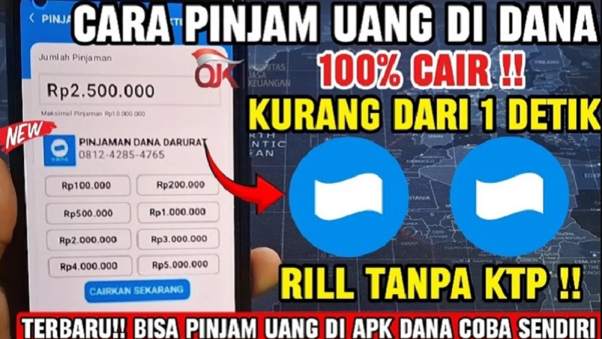 Cara Pinjam Saldo DANA hingga Rp10 Juta Tanpa Ribet, Mudah dan Praktis!