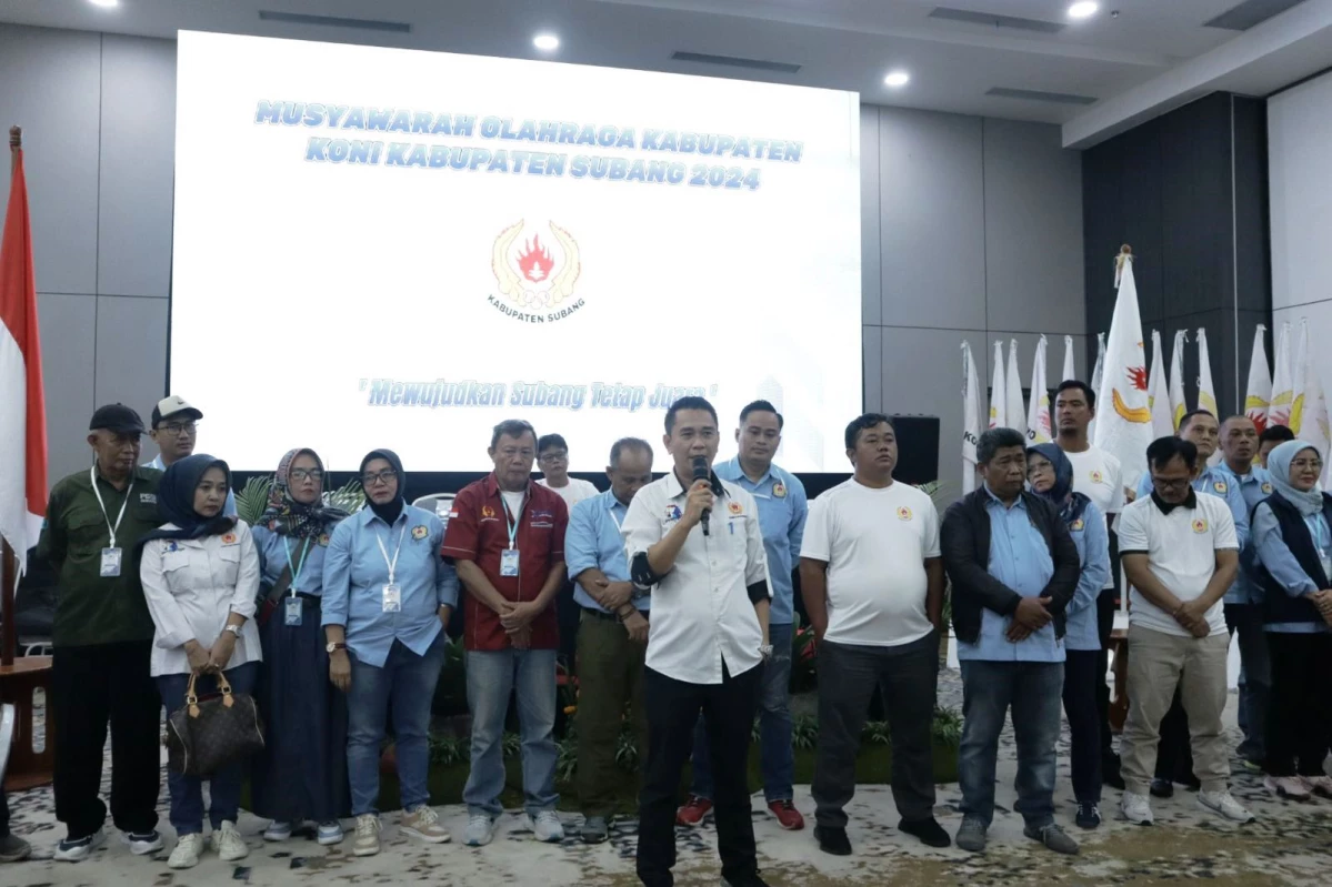 ARD Sukses Pimpin KONI Subang, Tugas Baru Kini Diemban Ujang Sutrisna