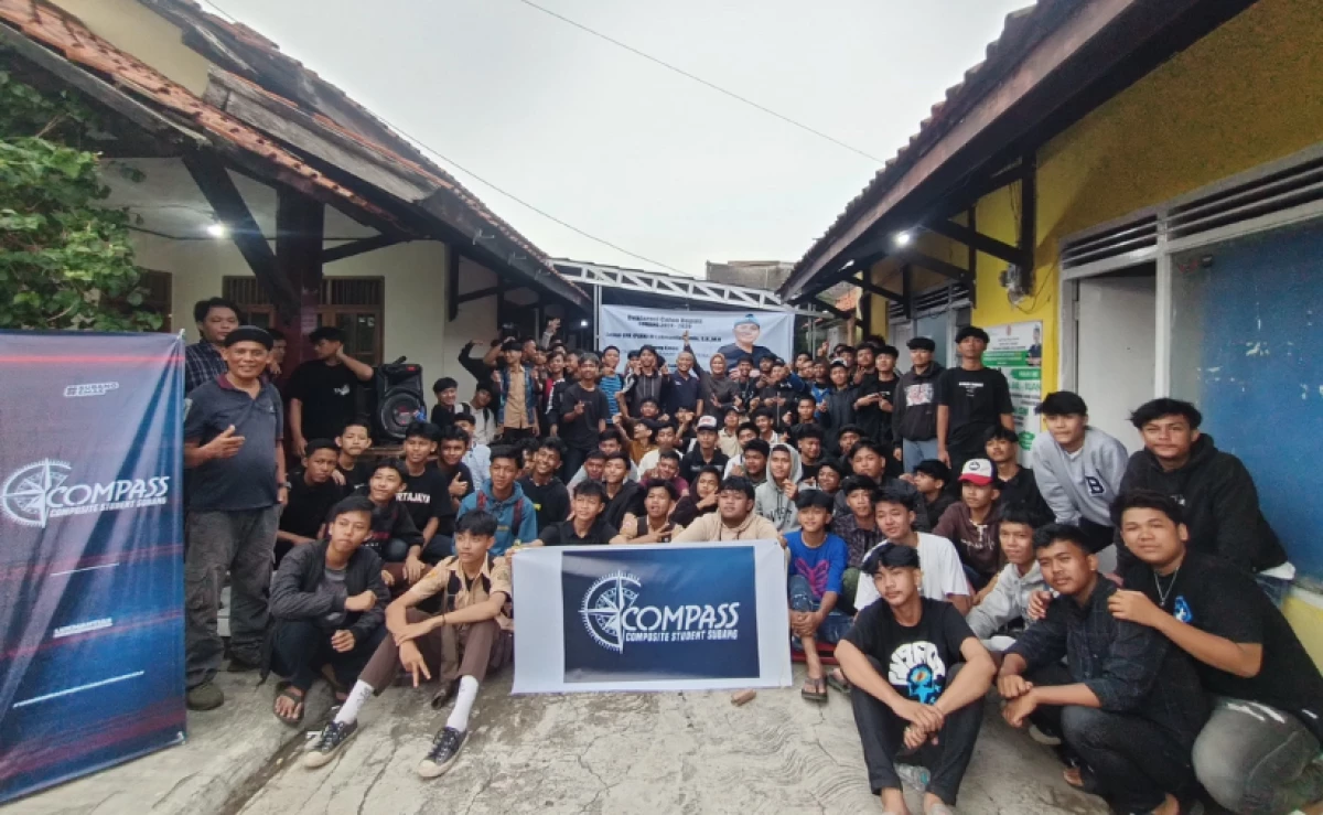 Komunitas Composite Student Subang Lakukan Sosialisasi dan Deklarasi Kepada Bakal Calon Bupati Subang Lukmantias Amin
