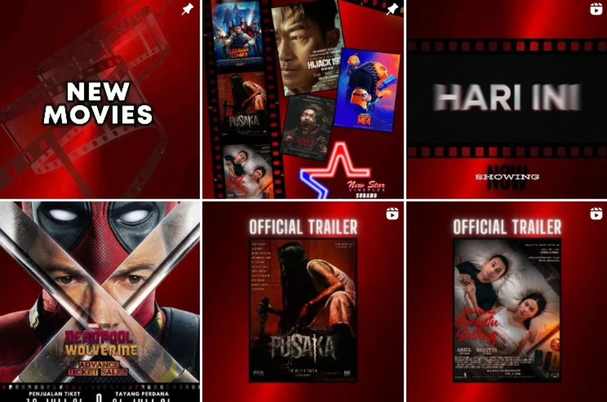 Jadwal Bioskop Subang Terbaru Senin, 22 Juli 2024: Film "Catatan Harian Menantu Sinting" dapat 3 Jam Tayang