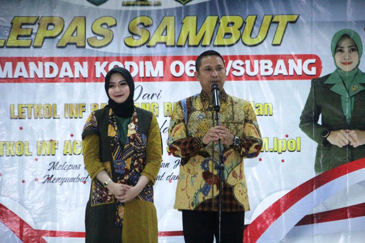 Letkol Inf Achmad Zaki Jabat Dandim 0605 Subang
