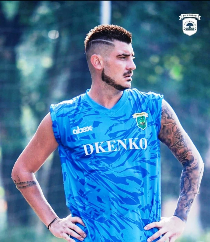 Yevhen Bokhashvili Pemain Asing Pertama Persikas, Bertekad Banyak Cetak Gol