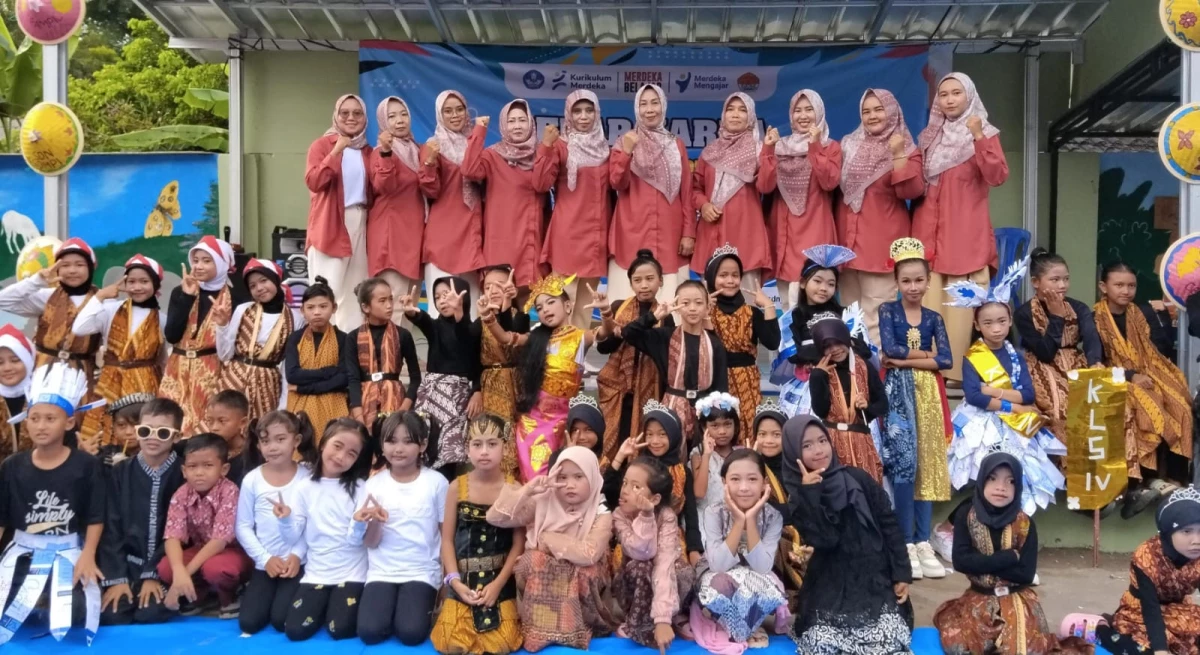 SDN Sompi Gelar Panen Raya P5