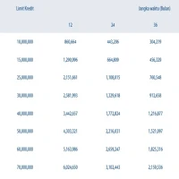 KUR Mandiri 2025 Telah Dibuka, Berikut Tabel Angsuran dan Syarat Pengajuan