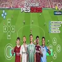 eFootball PES 2025 PPSSPP Android Offline Full Update UCL, League, Kits 24/25 Season, 4K Graphics