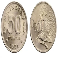 Harga Jual Uang Koin 50 Rupiah Gambar Cendrawasih Terbaru 2025