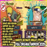 Game Naruto Shippuden Ultimate Ninja 5 PPSSPP Terbaru Full Character di Android Offline
