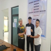 Diky Julkifli menjadi yang pertama mendaftar sebagai calon Ketua PWI Purwakarta.