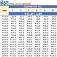 KUR BRI Bulan April 2025