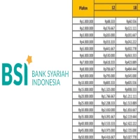 Rincian Tabel Cicilan KUR BSI 2025 Plafon Rp 10-50 Juta