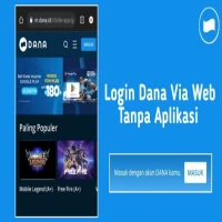 Cara Login Akun DANA Premium Tanpa Aplikasi