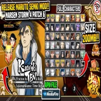 Download Naruto Senki Ultimate Storm 4 Patch 6 Mod Full Characters HD Skill Terbaru 2025