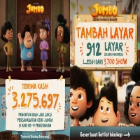 Selamat! Film Jumbo Tembus 3 Juta Penonton dan Tambah Layar Hingga 900