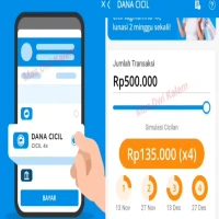 Cara Aktifkan DANA Cicil Supaya Bisa Pinjam Uang di DANA Langsung Cair 2025