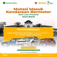 Bebas Pajak dan Denda Kendaraan Mutasi Masuk ke Jawa Barat