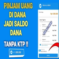 Cara Pinjam Saldo DANA Tanpa KTP