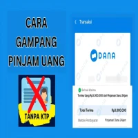 Pinjam Saldo DANA Langsung Cair Tanpa KTP