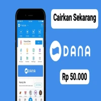 Pinjam Saldo DANA 50 Ribu Tanpa Aplikasi Tambahan