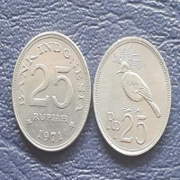Punya Uang Koin 25 Rupiah Tahun 1971? Bisa Laku Segini di E-Commerce. (Foto: Shopee)