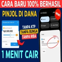 Cara Terbaru Pinjam Saldo DANA Rp100 Ribu Tanpa KTP