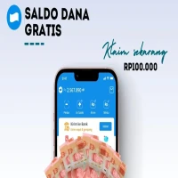 Saldo  DANA gratis hingga Rp100.000 bisak kamu dapatkan hari ini. (Sumber foto: Poskota/Della Amelia)