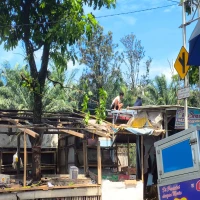 Pedagang di Subang