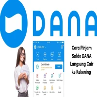 Cara Pinjam Saldo DANA Langsung Cair ke Rekening
