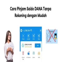 Cara Pinjam Saldo DANA Tanpa Rekening