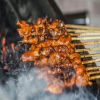 Bumbu Sate Kambing Sebelum Dibakar