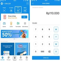Ilustrasi. Tampilan aplikasi DANA-Simak informasi berikut tentang cara pinjam uang tunai dengan aplikasi DAna tanpa jaminan KTP.