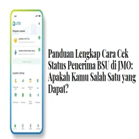 Panduan Lengkap Cara Cek Status Penerima BSU di JMO: Apakah Kamu Salah Satu yang Dapat?