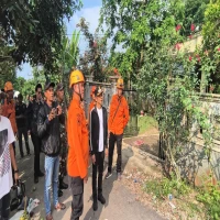 pergerakan tanah di Kampung Cigintung dan Sukamulya Desa Pasirmunjul Kecamatan Sukatani Kabupaten Purwakarta