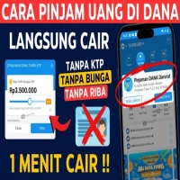 Cara Pinjam Uang Rp100.000 di Aplikasi DANA Tanpa KTP