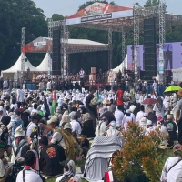Solidaritas Tanpa Batas, Ribuan Warga Subang Turun ke Jalan Dukung Palestina, by short Ryn_pasundanekspres