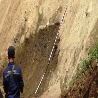 pergerakan tanah di wilayah Desa Pasirmunjul