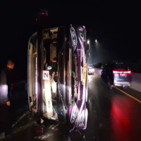 Bus peziarah asal Bandung