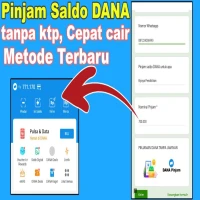 Cara Pinjam Saldo DANA 100 Ribu Tanpa Verifikasi Wajah dan KTP